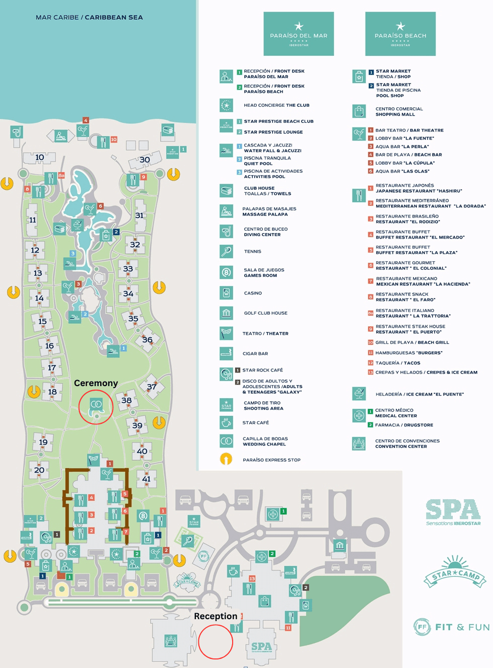 resort map